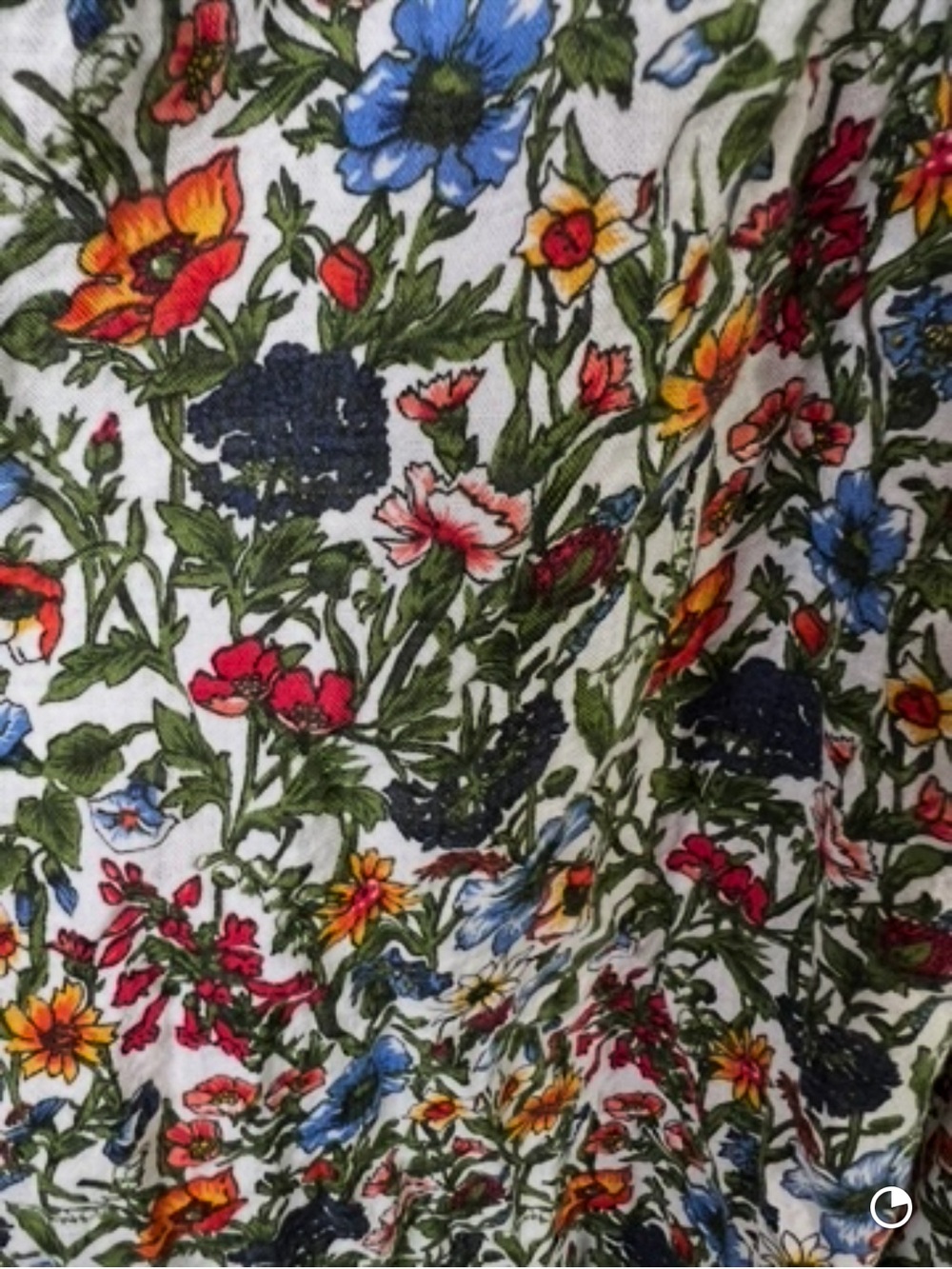 NATURAL LIFE Nina Cotton Blend Floral Maxi Dress Size L - Picture 5 of 11